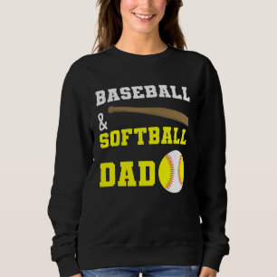 Baseboll & Softboll Pappa Fars dag för pappor T Shirt