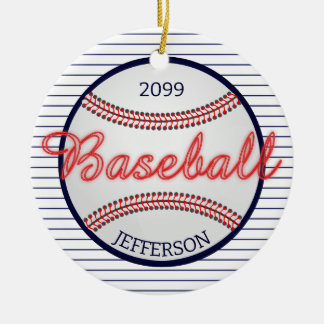 Baseboll Sportbar Julgransprydnad Keramik