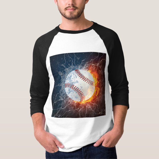 Baseboll T Shirt (Framsida)