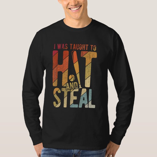 Baseboll T Shirt (Framsida)