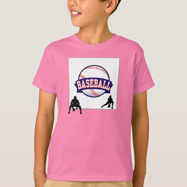 baseboll T T-shirt (Framsida)