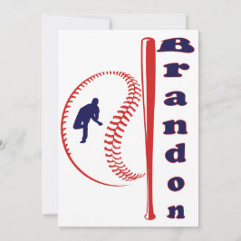 Baseboll-tema All-Star Sport Inbjudningar