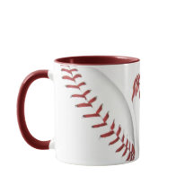 Baseboll tema mugg