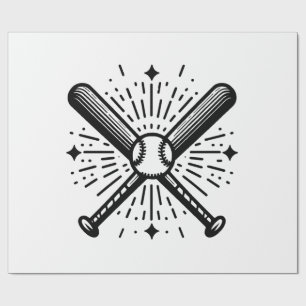 baseboll vintage presentpapper