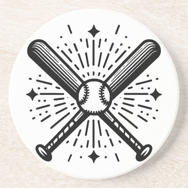 baseboll vintage underlägg (Framsidan)