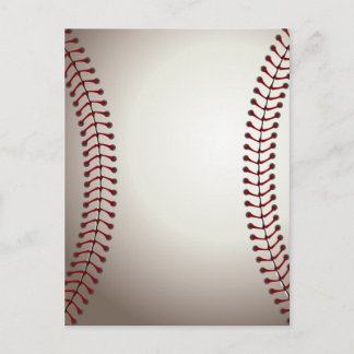 Baseboll Vykort