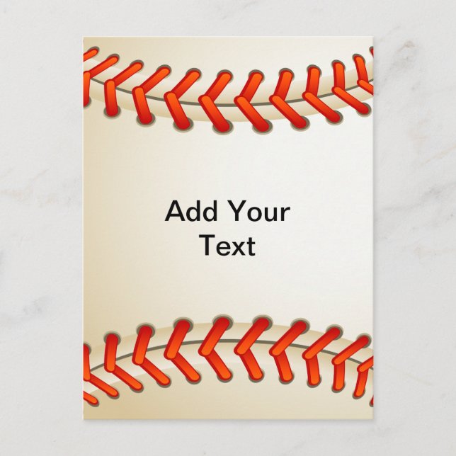 Baseboll Vykort (Framsida)
