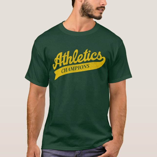 Basebollag Atletisk T Shirt (Framsida)