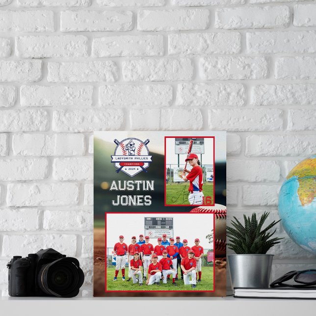 Basebollag | Foto Minnespresent Poster (Skapare uppladdad)