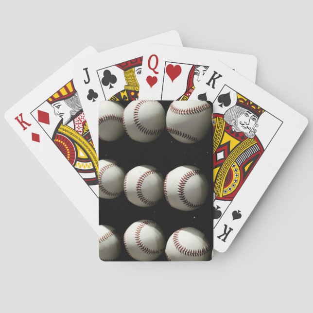 Basebollar Casinokort (Baksidan)