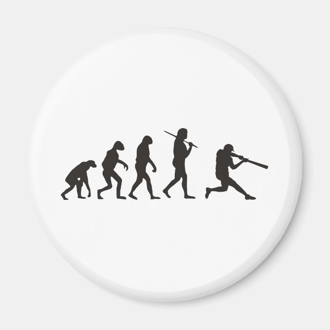 Basebollbatterets utveckling magnet (Framsidan)