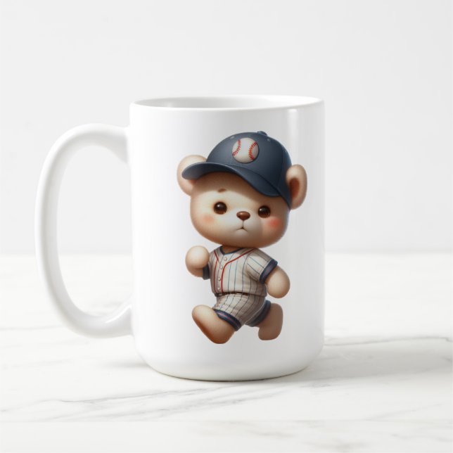 Basebollbjörnar 1 kaffemugg (Vänster)
