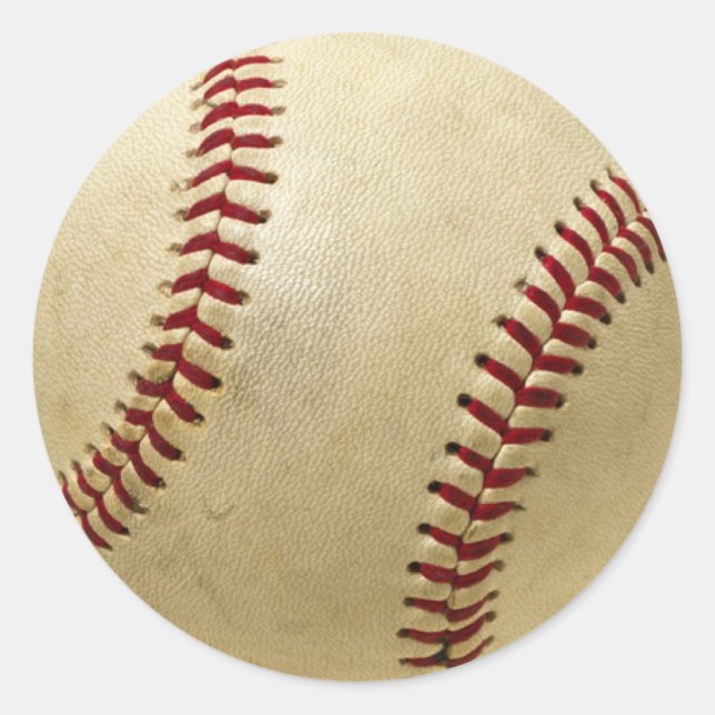 basebolldekal runt klistermärke (Framsida)