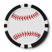 Basebolldesign Pokerchips