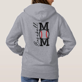 Basebollens Mamma fram- och baksida T Shirt