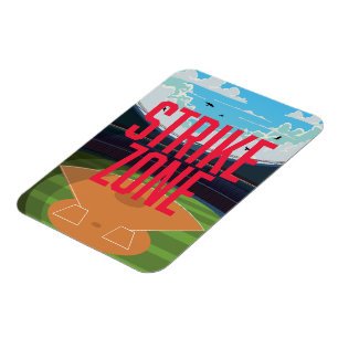 Basebollens Strejka Zon Magnet