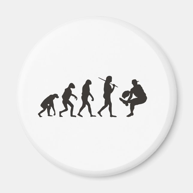 Basebollens utveckling magnet (Framsidan)