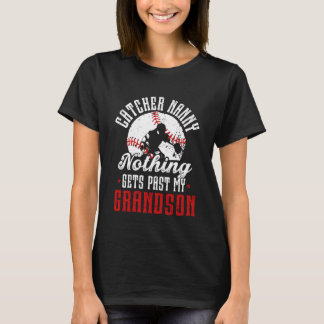 Basebollfångare Barnskötare Stolt barnskötare för  T Shirt