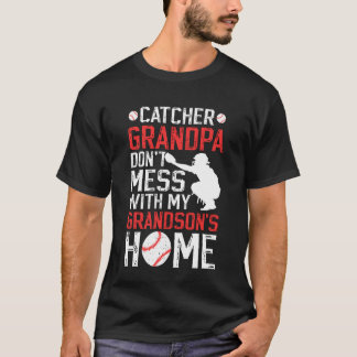 Basebollfångare Farfar Rolig basebollfångare T Shirt