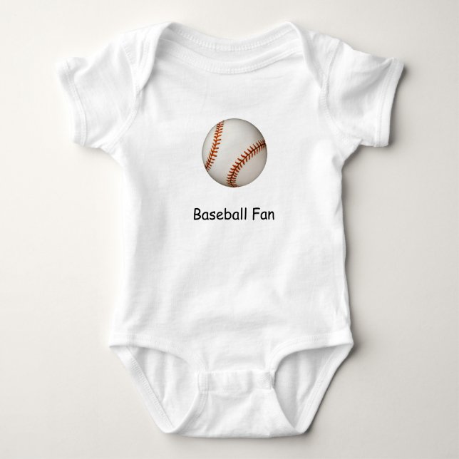 Basebollfantast T Shirt (Framsida)