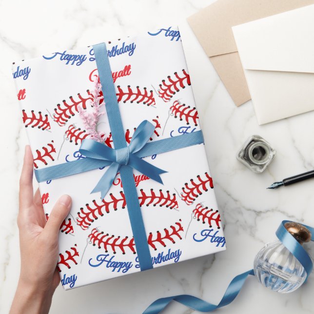 Basebollfödelsedag  presentpapper (Gifting)