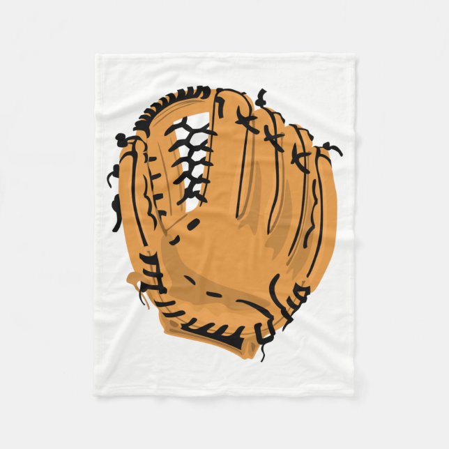 Basebollhandske Fleecefilt (Framsidan)