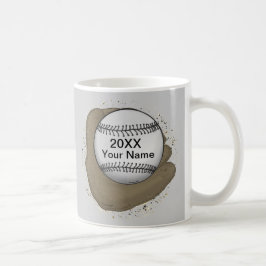 Basebollhandske kaffemugg