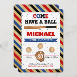 Basebollinbjudan Inbjudningar