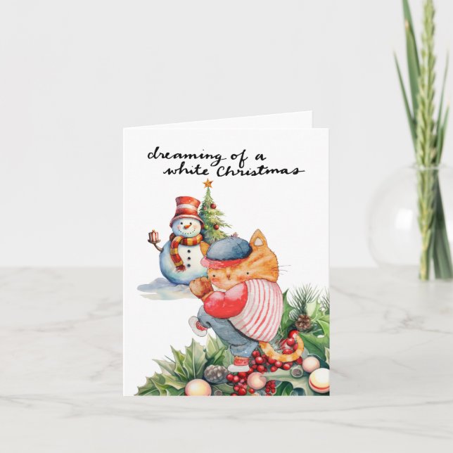 Basebolljul Helgkort (Framsida)