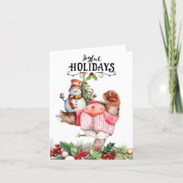 Basebolljul Helgkort