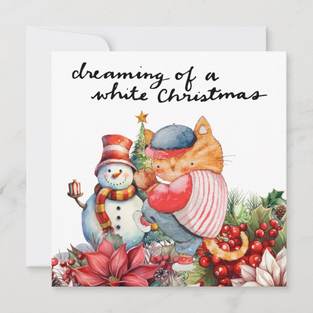 Basebolljul Julkort (Framsida)