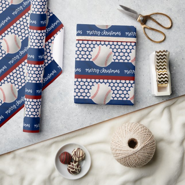 Basebolljul Presentpapper (Hantverk)