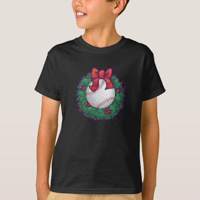 Basebolljul T-shirt (Framsida)