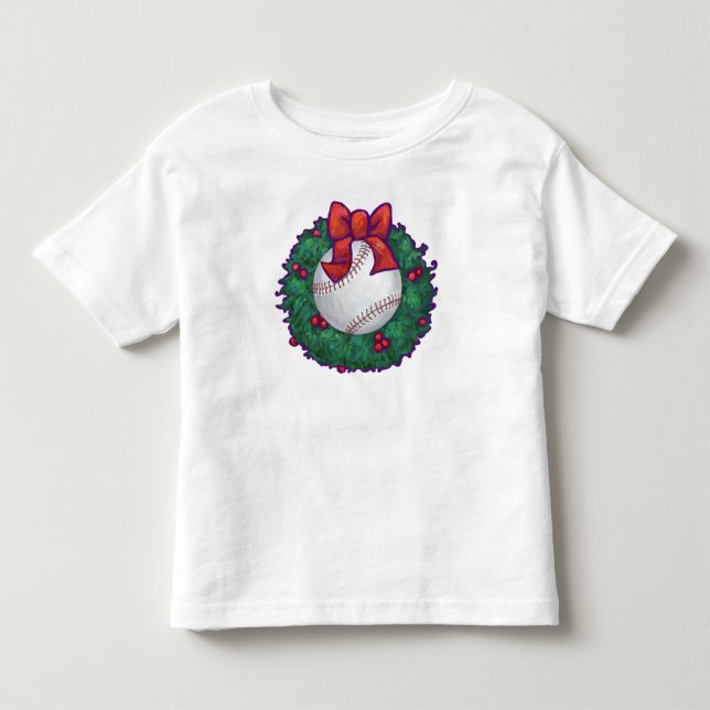 Basebolljul Tee Shirt (Framsida)