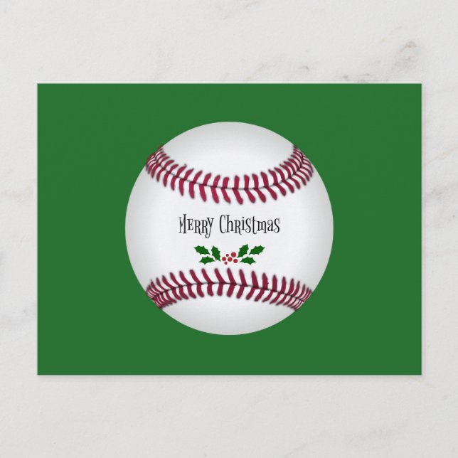 Basebolljul Vykort (Framsida)