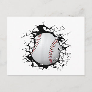 Basebollkläder - Baseboll Helg Vykort
