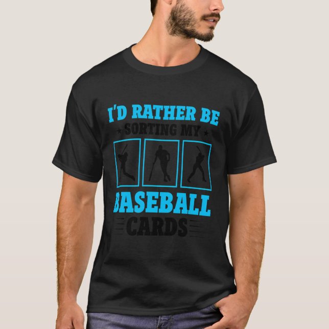 Basebollkort - uppsamlingskort t shirt (Framsida)