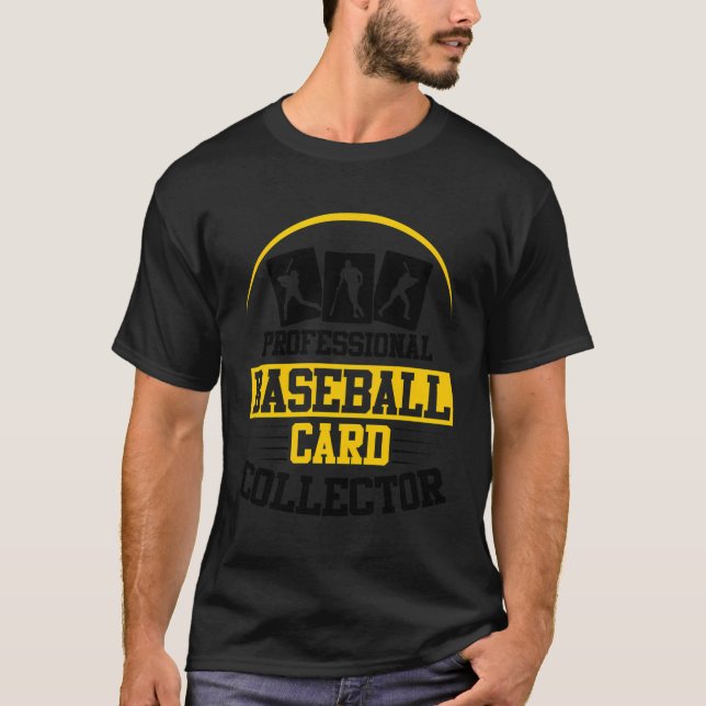 Basebollkort - uppsamlingskort t shirt (Framsida)