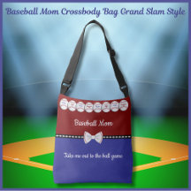 Basebollmamma Crossbody-väska Grand Slam-stil