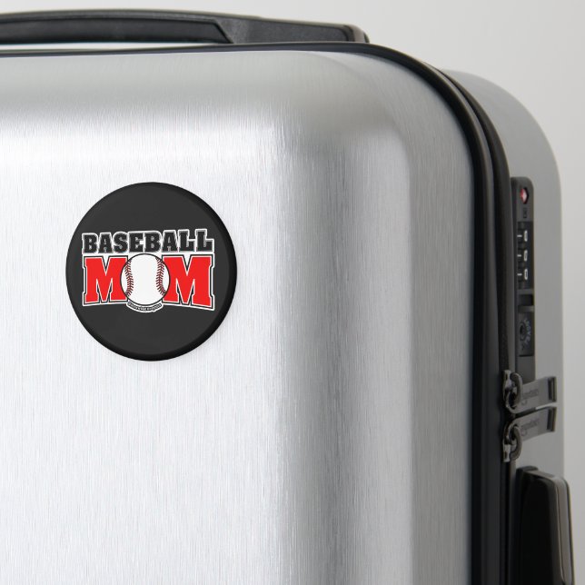 Basebollmamma Magnet (In Situ (Luggage))