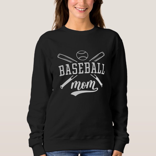 Basebollmamma T Shirt (Framsida)
