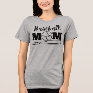 Basebollmamma-tröja – Matchdagströja för sportmamm T Shirt