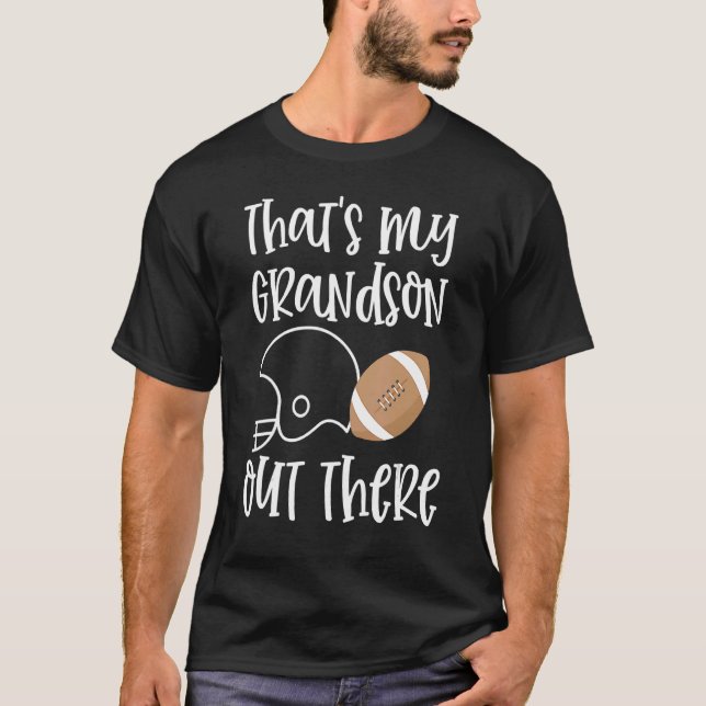 basebollmorma som är min sonson därute. t shirt (Framsida)