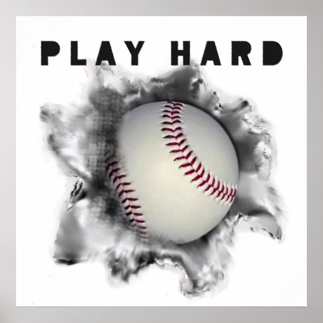 Basebollmotivation Poster (Framsidan)