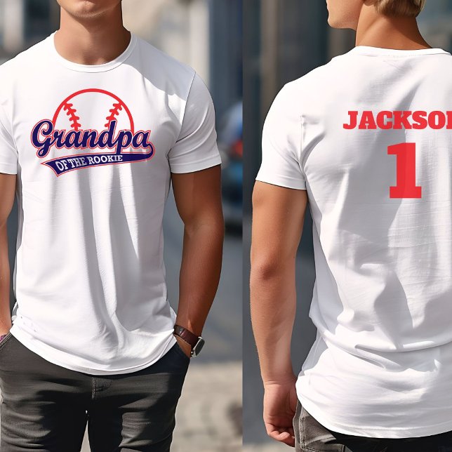 Basebollnybörjare för året Baseball 1:a födelsedag T Shirt (Skapare uppladdad)