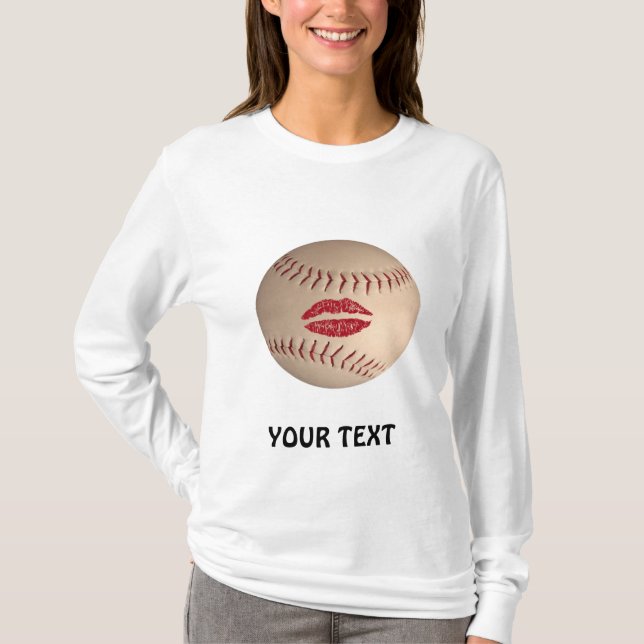 Basebollprodukter T-shirt (Framsida)