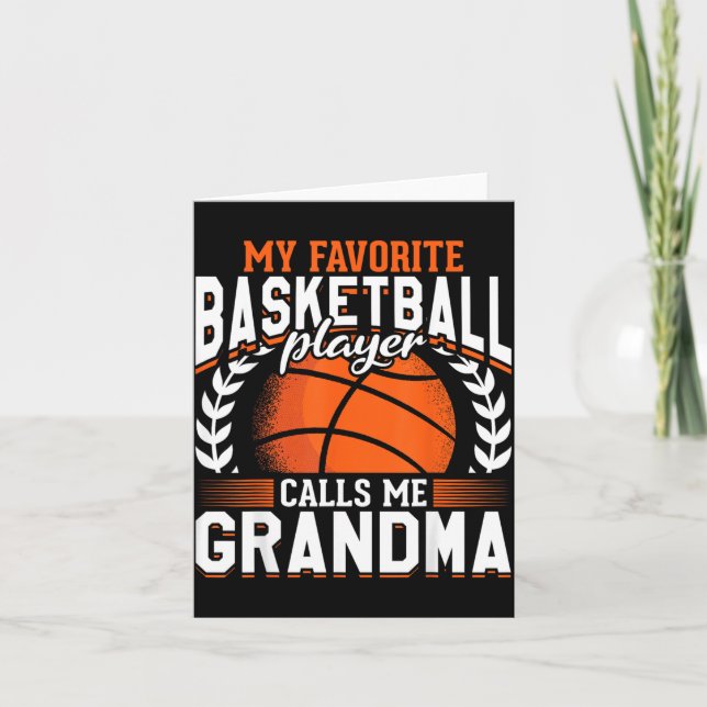 Basebollspelare Mormor Morsdag Baseboll Kort (Framsida)