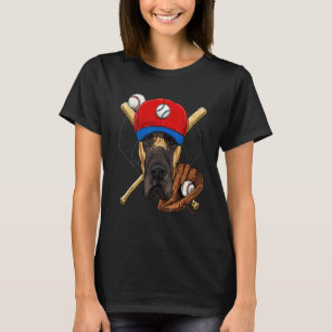 Basebollspelare Tränare Grand Dan Hund Pitcher Ca T Shirt