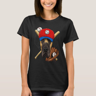 Basebollspelare Tränare Grand Dan Hund Pitcher Ca T Shirt
