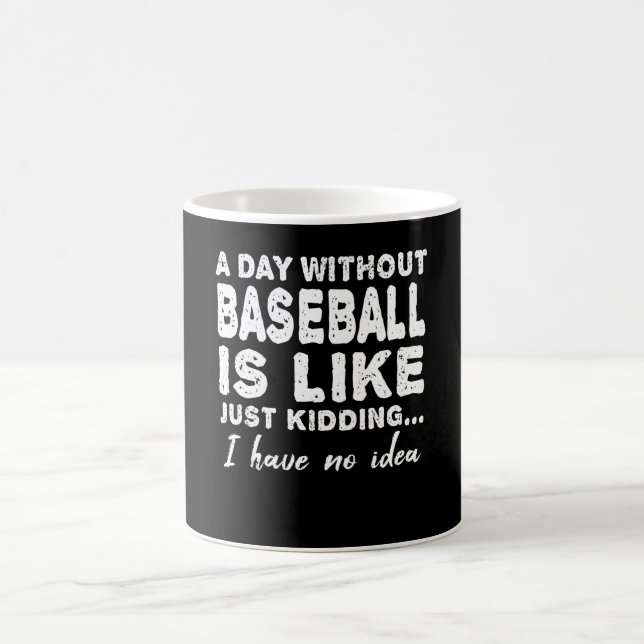 Basebollspelaren Baseball Player Pitcher som säger Kaffemugg (Center)